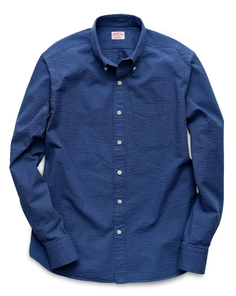 1883 Seersucker (Cadet Blue)