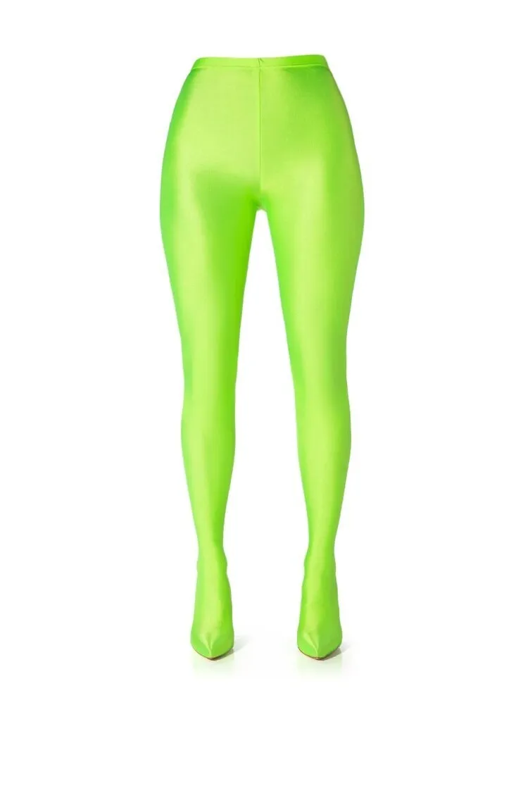2023 European and American Fashion Show Boots Women&#39;s Four Seasons Thick High Heels Thick Sole Over Knee Sleeve Trouser Boots