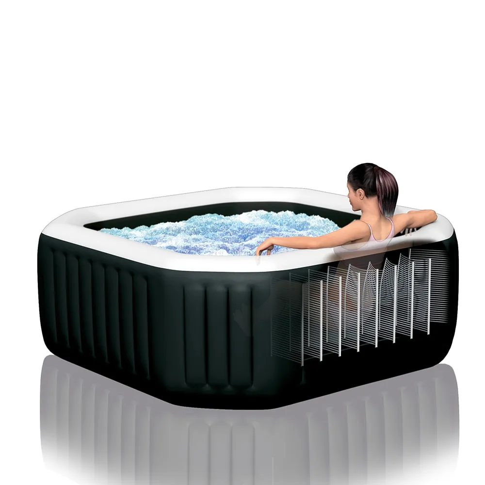 4人充氣按摩水池 4 People Purespa Jet And Bubble Deluxe Set