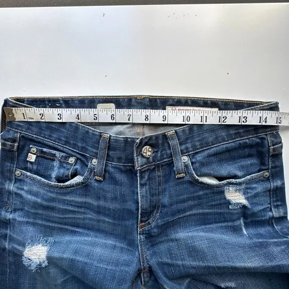 Adriano Goldschmied Tomboy Boyfriend Fit Distressed 27R