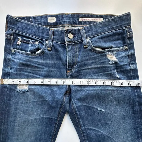 Adriano Goldschmied Tomboy Boyfriend Fit Distressed 27R