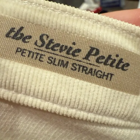 AG Adriano Goldschmied Stevie Jeans Womens Beige Slim Straight 24P
