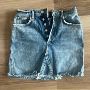 AGOLDE Blue Denim Mini Skirt size 25