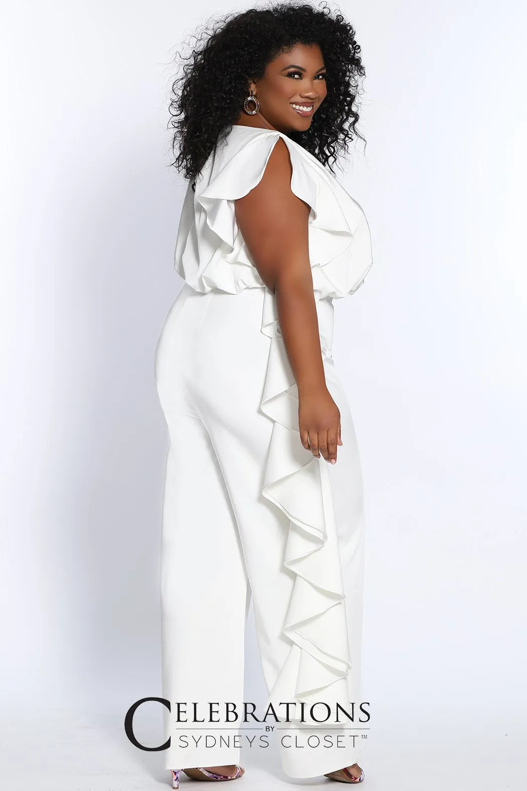 All About the Frills Jumpsuit <br> CE2014