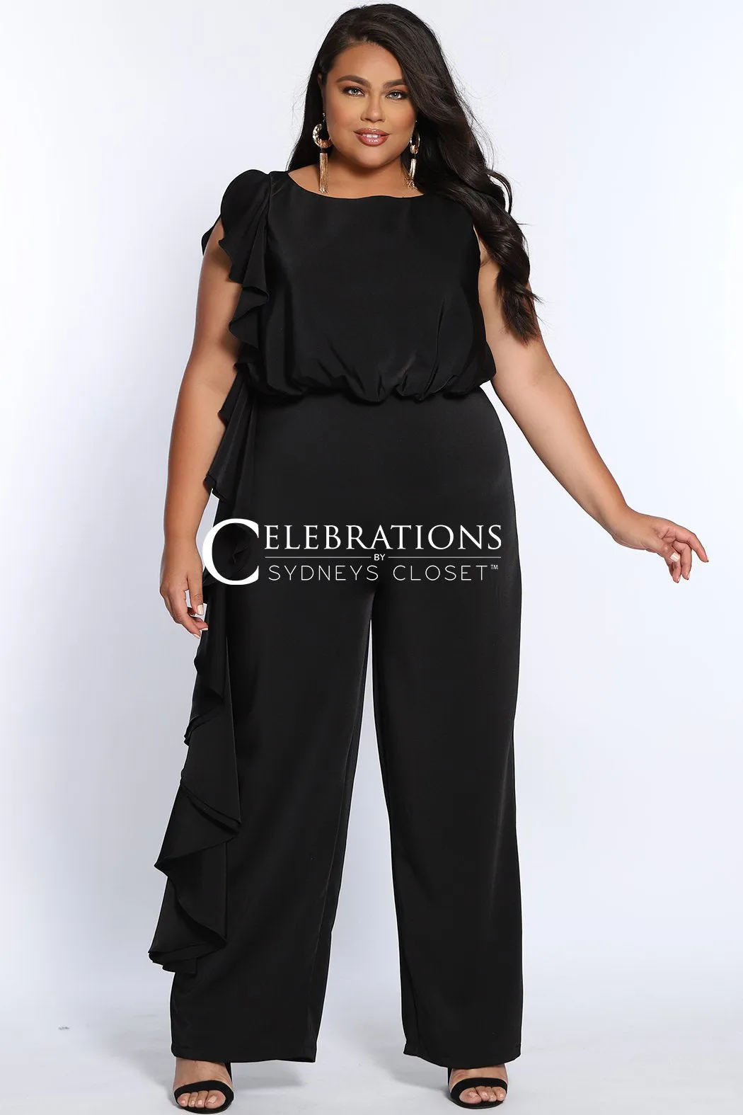 All About the Frills Jumpsuit <br> CE2014