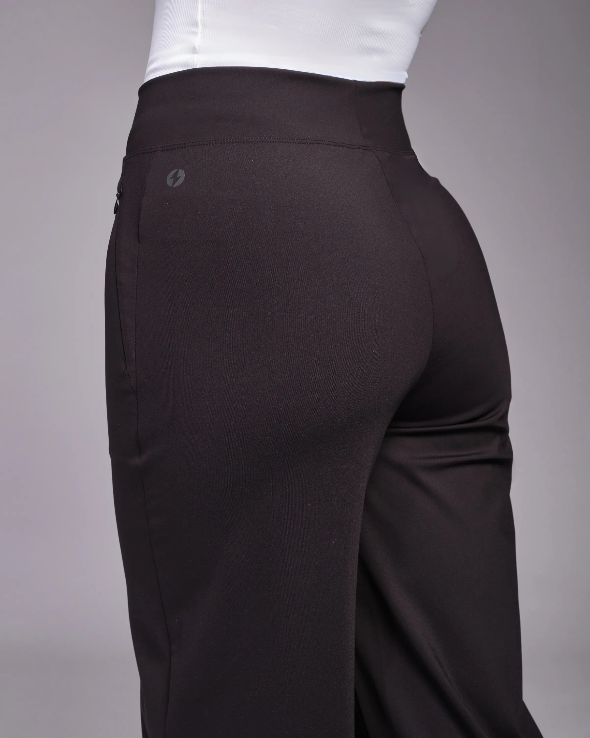 All-Day-Wear Wide Leg Trouser Black