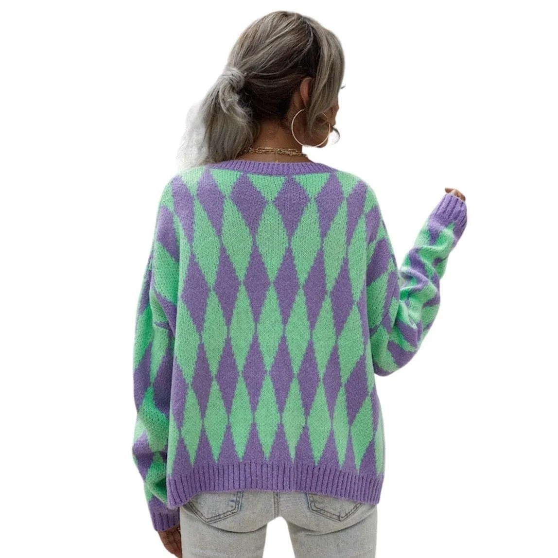 Argyle Cardigan