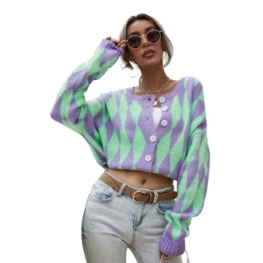 Argyle Cardigan
