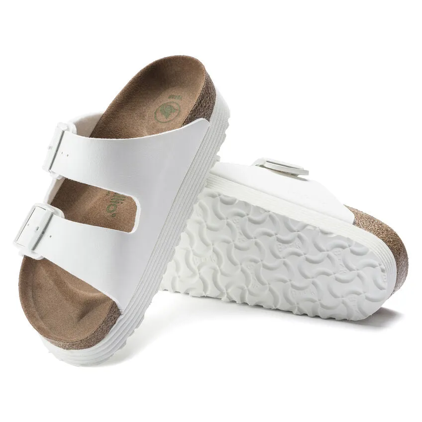 Arizona Platform Vegan - White Birko-Flor||Arizona Platforme végane - Birko-Flor blanc