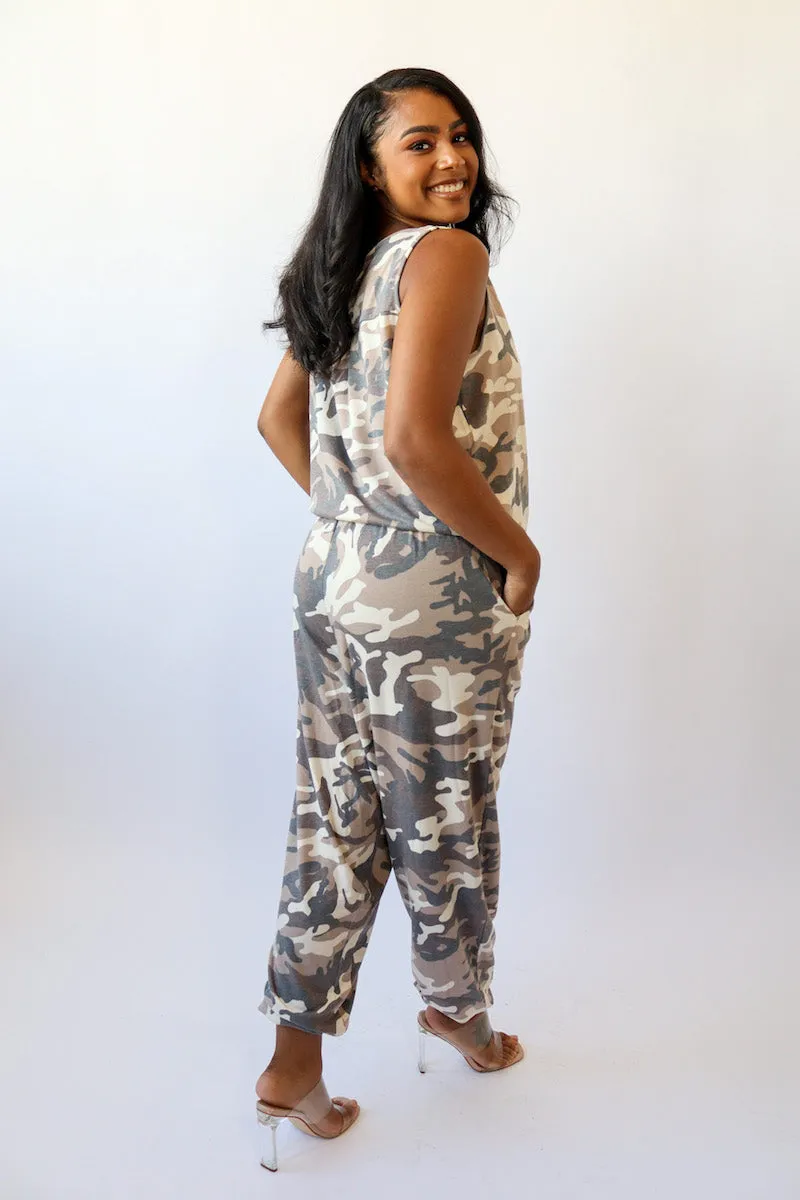Arnita Jumpsuit (Camo)