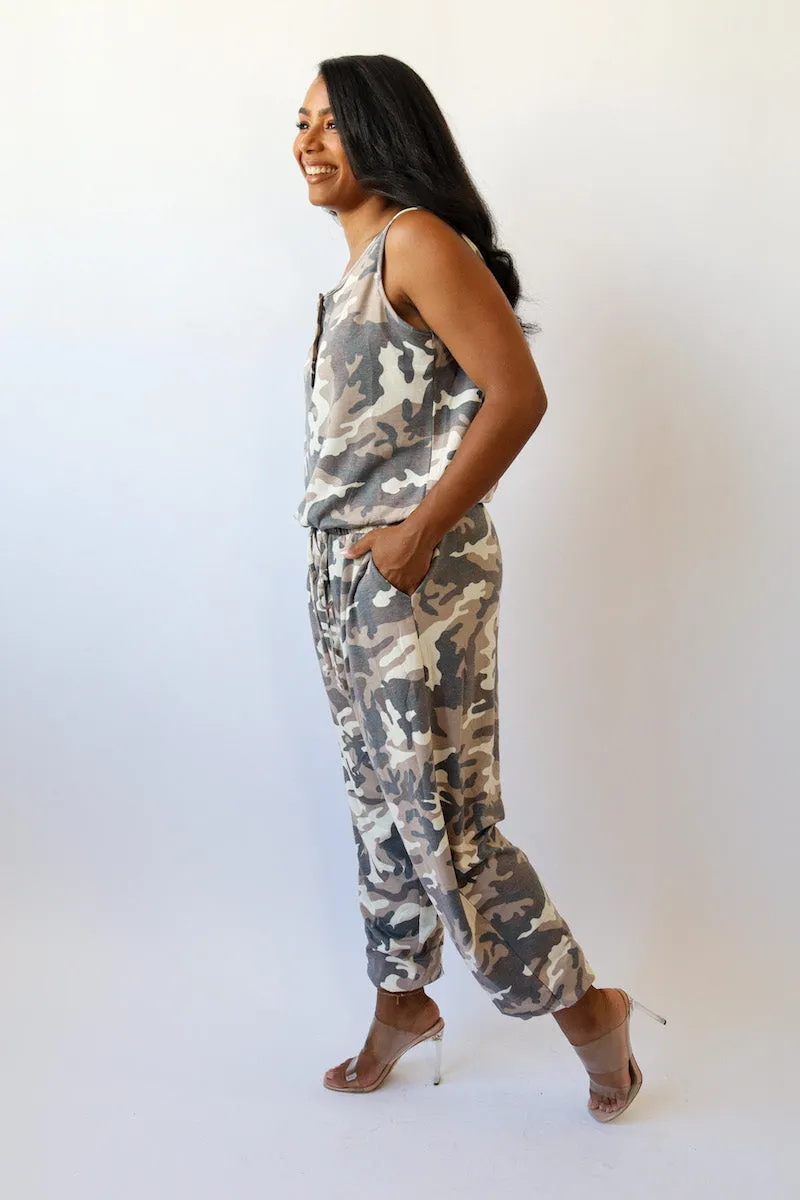 Arnita Jumpsuit (Camo)