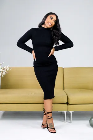 Audrey Dress (Black) FINAL SALE