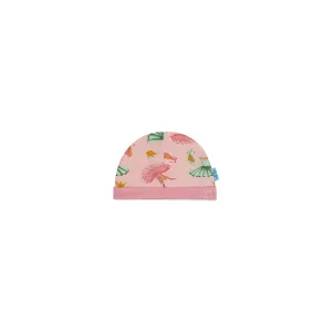 Ballet Print Baby Girls Hat Set