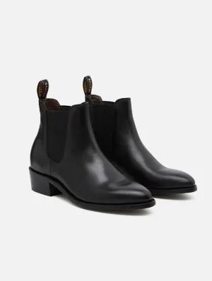 Baxter Dancer Black Ladies Boots