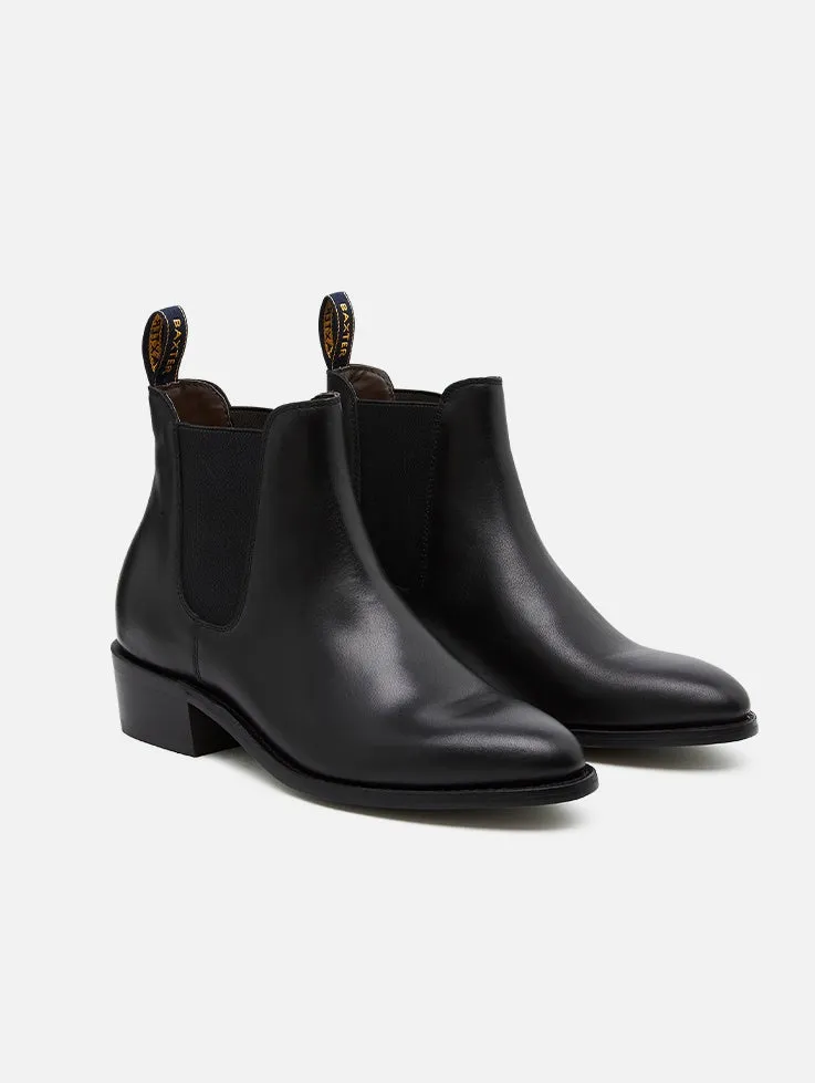 Baxter Dancer Black Ladies Boots