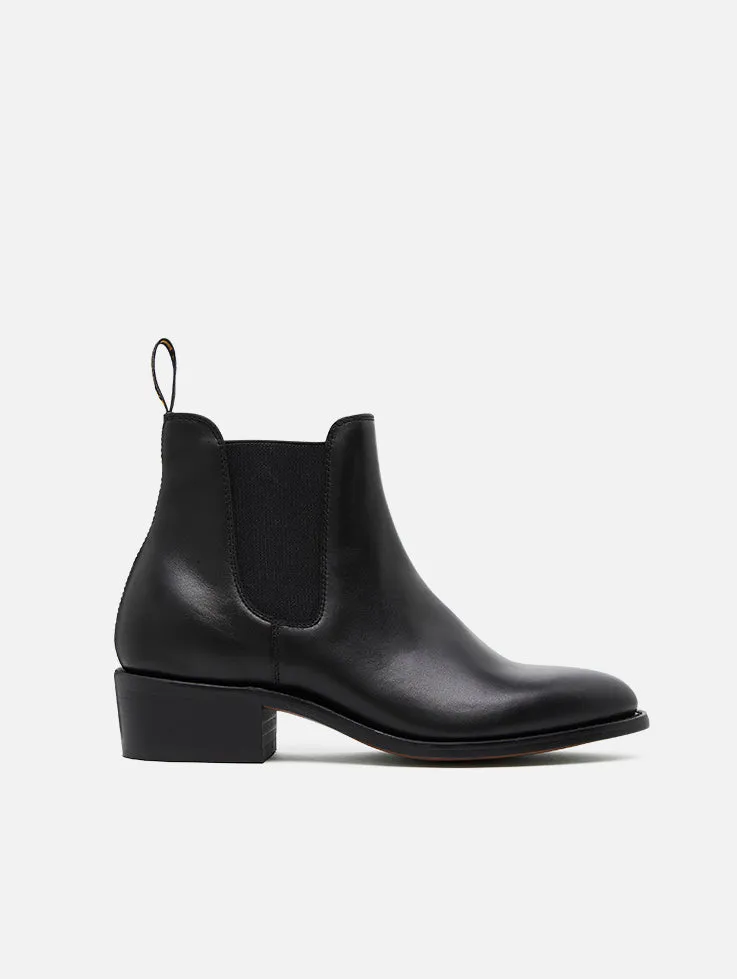 Baxter Dancer Black Ladies Boots