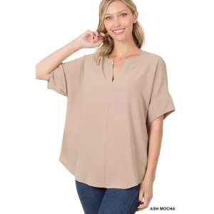 Begin Again Top in Ash Mocha