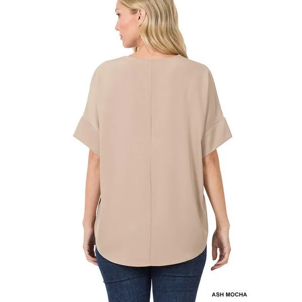 Begin Again Top in Ash Mocha