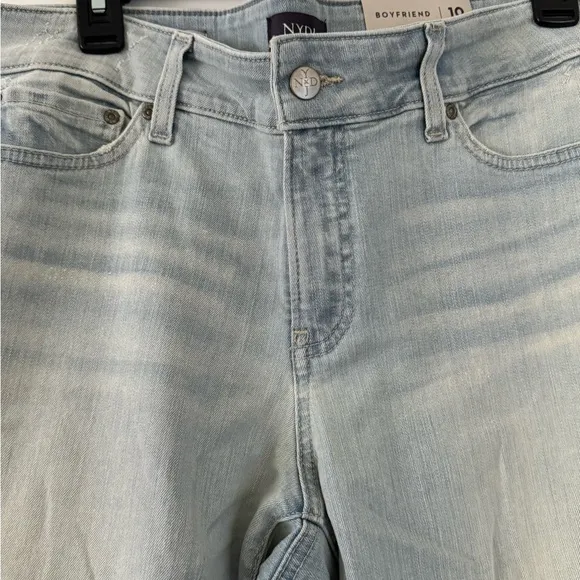 BOGO 🌷NYDJ Women's Boyfriend Light Blue Jeans, NWT