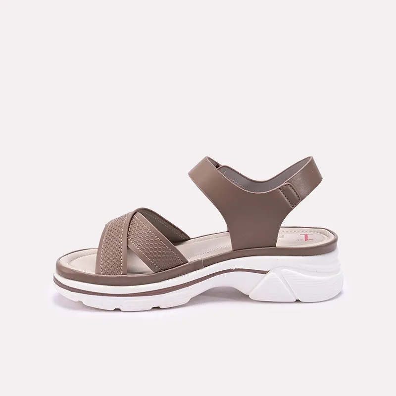 Brown Comfortable Casual Sandals 0421565