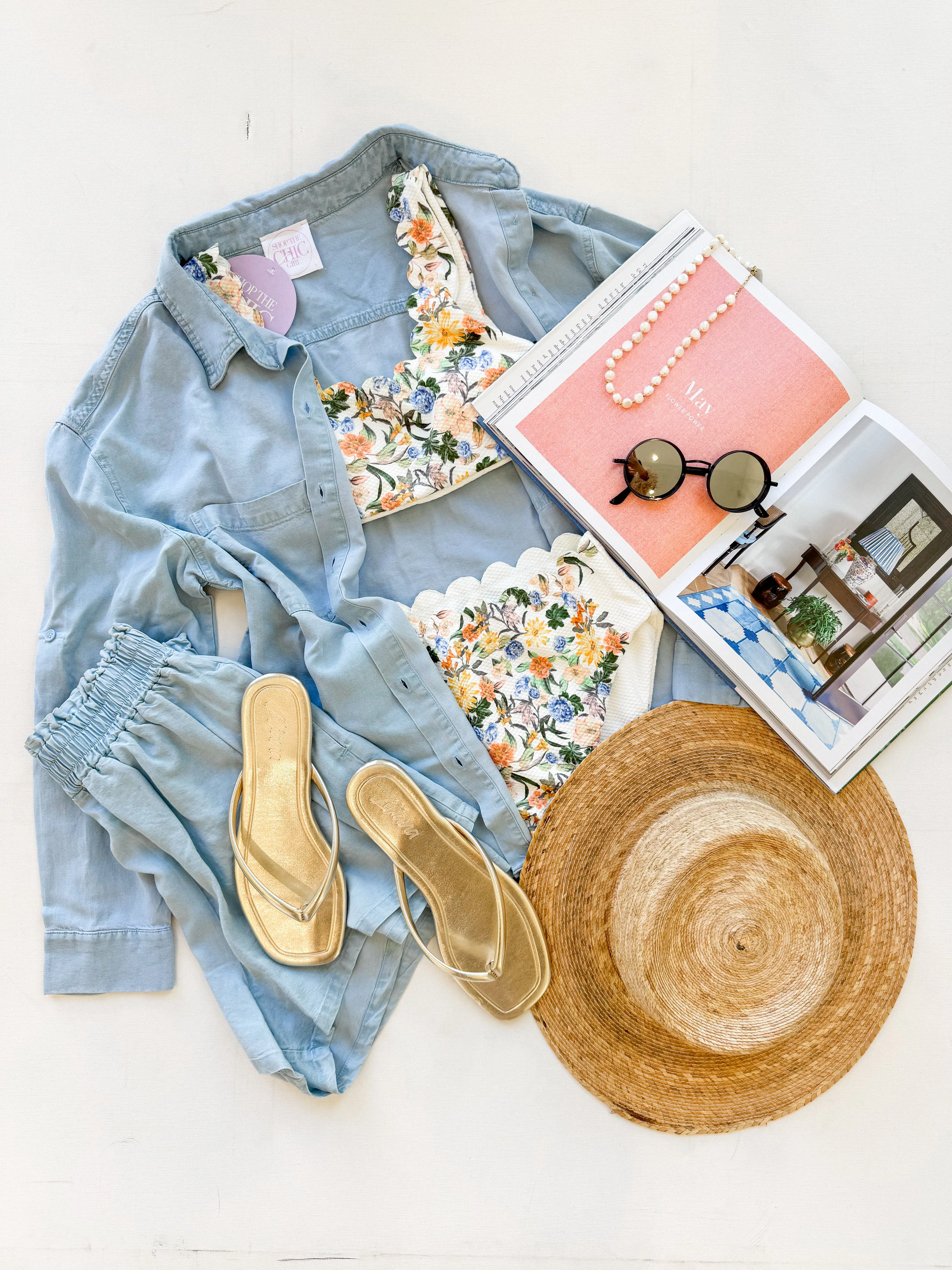 Buttercream Bloom Madison Top