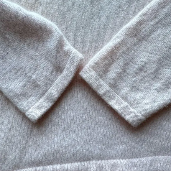 Charter Club Women's Cashmere Turtleneck Sweater Light Pink Size L