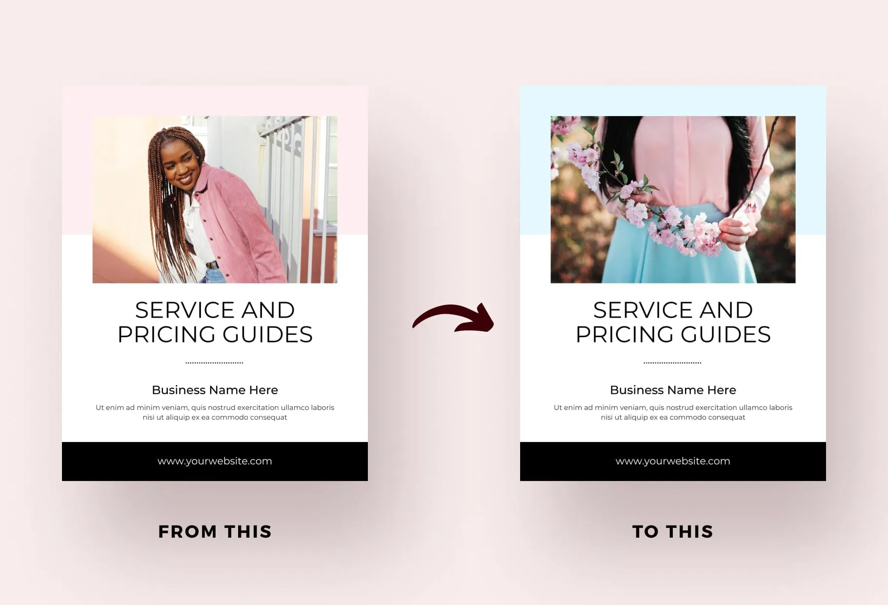 Chic Service Providers Canva Bundle