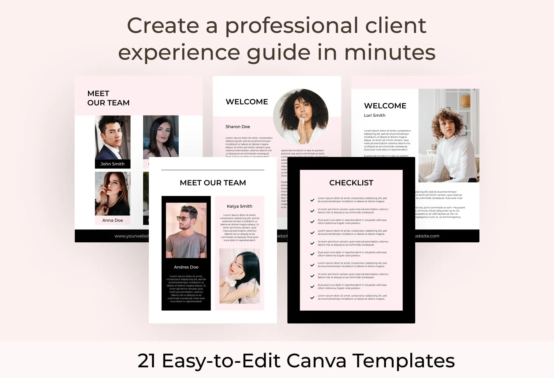 Chic Service Providers Canva Bundle