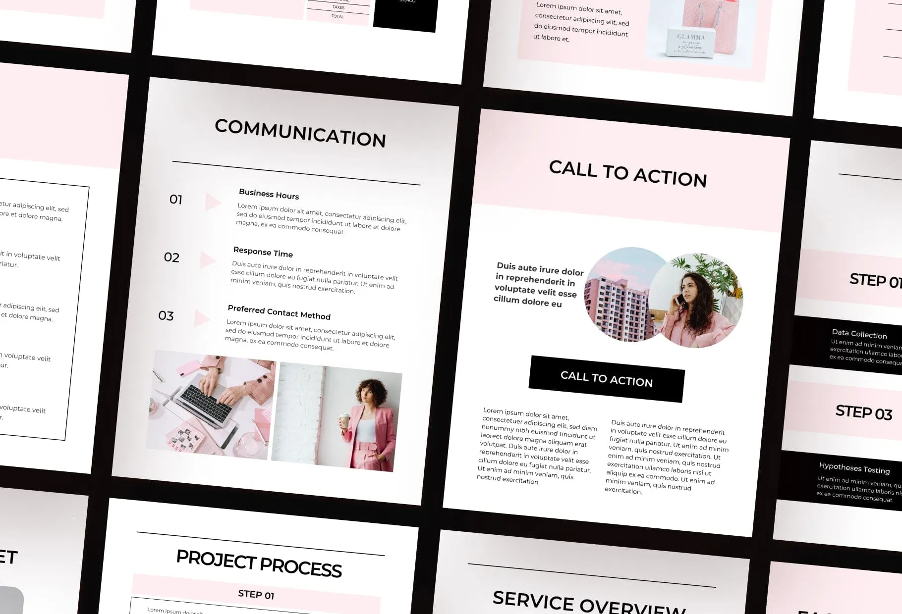 Chic Service Providers Canva Bundle