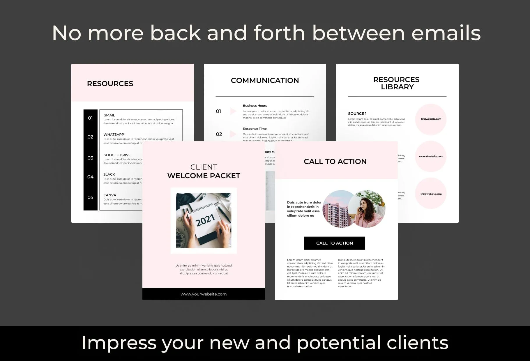 Chic Service Providers Canva Bundle
