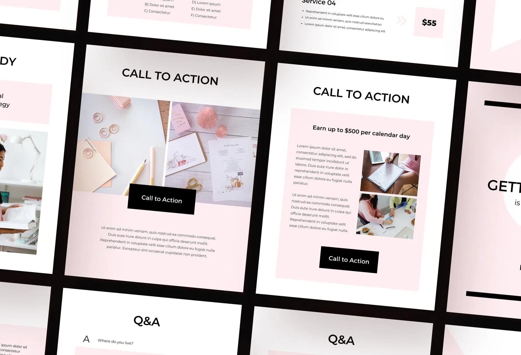 Chic Service Providers Canva Bundle