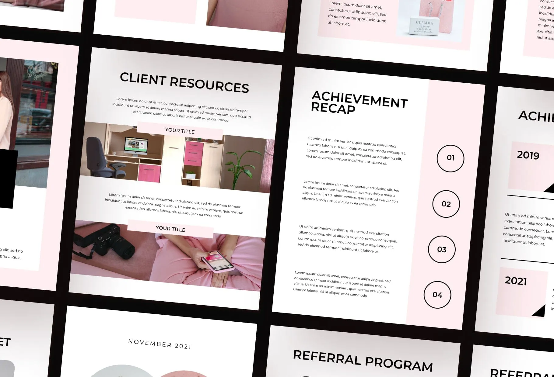 Chic Service Providers Canva Bundle