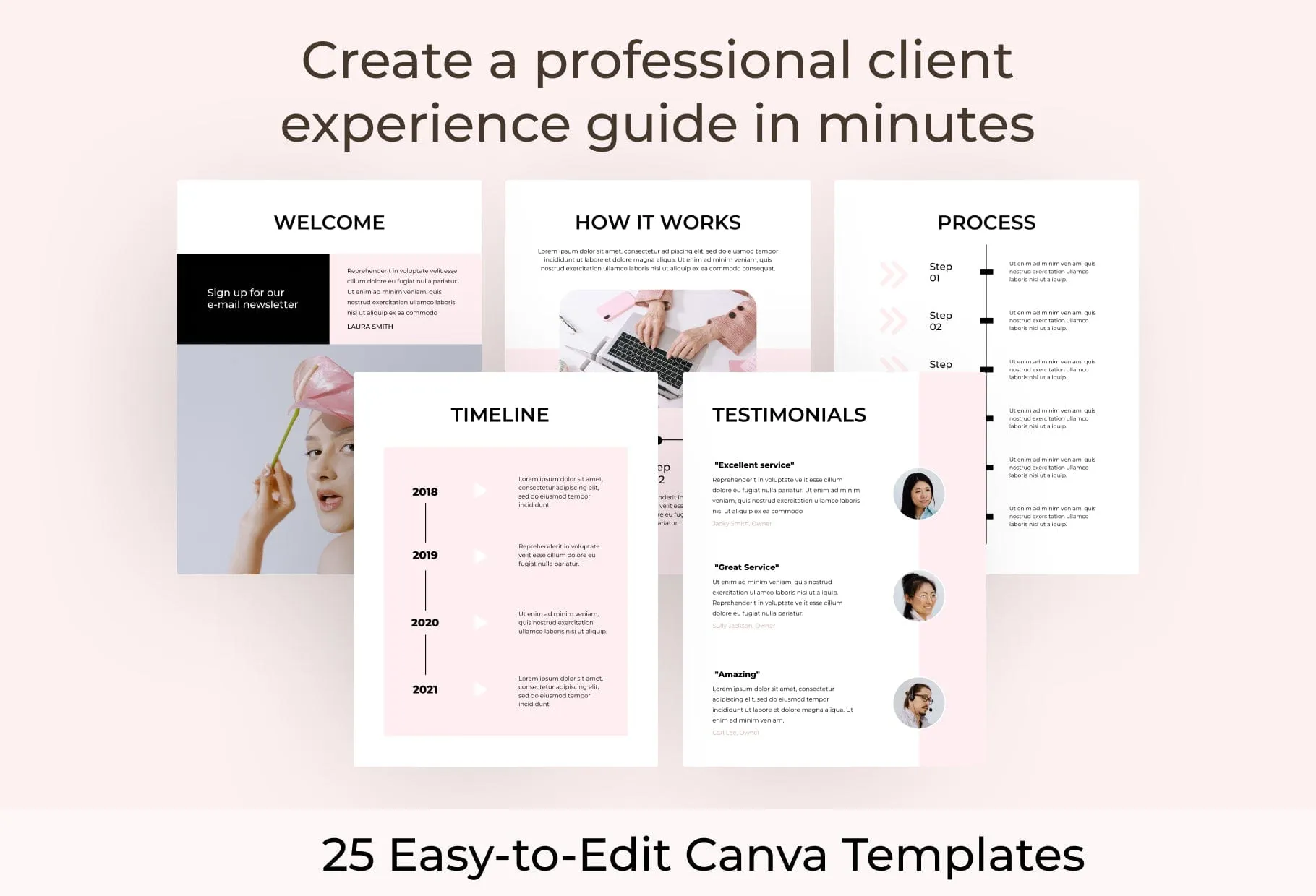 Chic Service Providers Canva Bundle