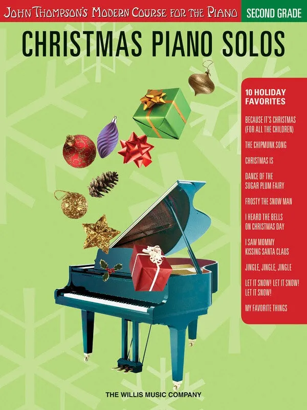 CHRISTMAS PIANO SOLOS 2ND GRADE