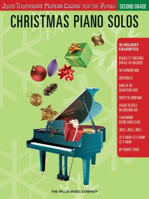 CHRISTMAS PIANO SOLOS 2ND GRADE