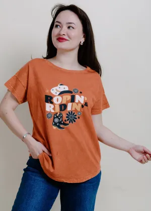 Cowgirl Rope Graphic Tee