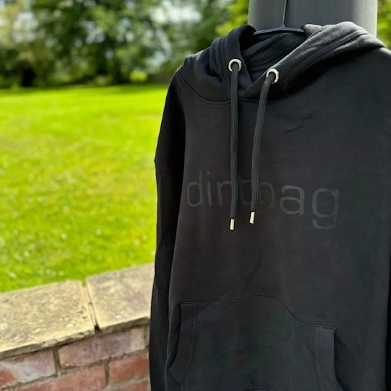 'dirtbag' Black Organic Cotton Hoodie