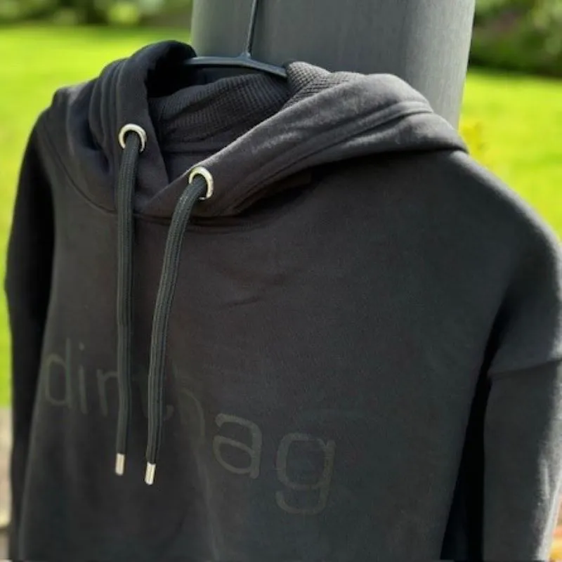 'dirtbag' Black Organic Cotton Hoodie