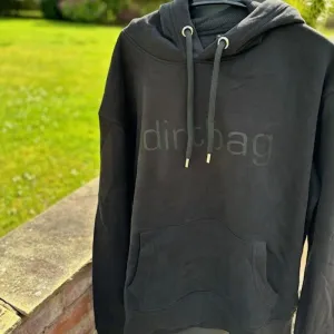 'dirtbag' Black Organic Cotton Hoodie