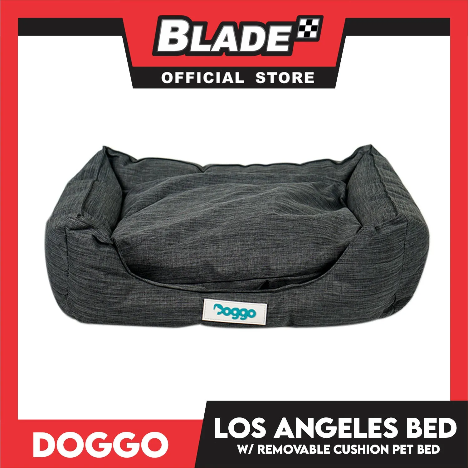 Doggo Los Angeles Bed (XL) Comfortable Pet Bed