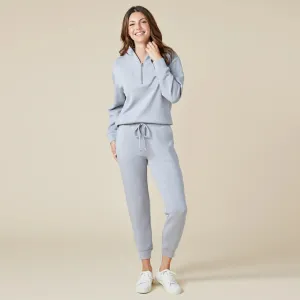 Dreamtech 1/4 Zip Jogger Set- Grey