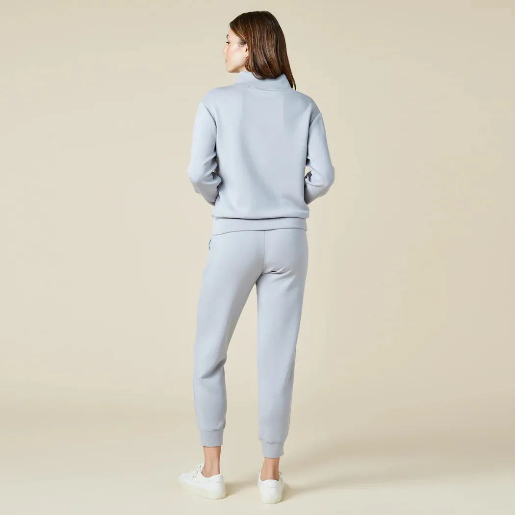 Dreamtech 1/4 Zip Jogger Set- Grey