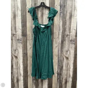 Dress Casual Short By Old Navy In Green, Size: Xxl