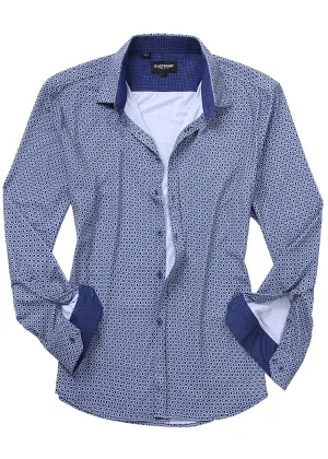 Duchamp London Neat Casual Knit Shirt