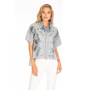 Elsie Chambray Top