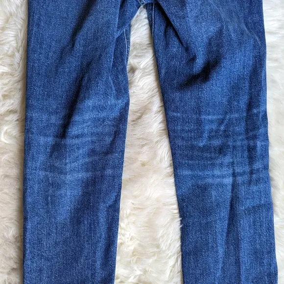EUC Anthropologie Pilcro Ultra High Rise Slim Straight Jeans