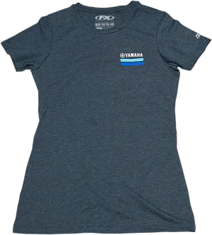 FACTORY EFFEX-APPAREL Women's Yamaha Chevron T-Shirt - Navy