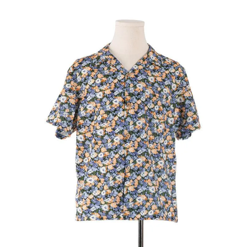 Family Matching Floral Shirt and Dress - A Charming and Coordinated Look