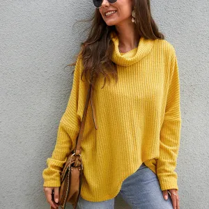 Fashion High Collar New Sweater Top