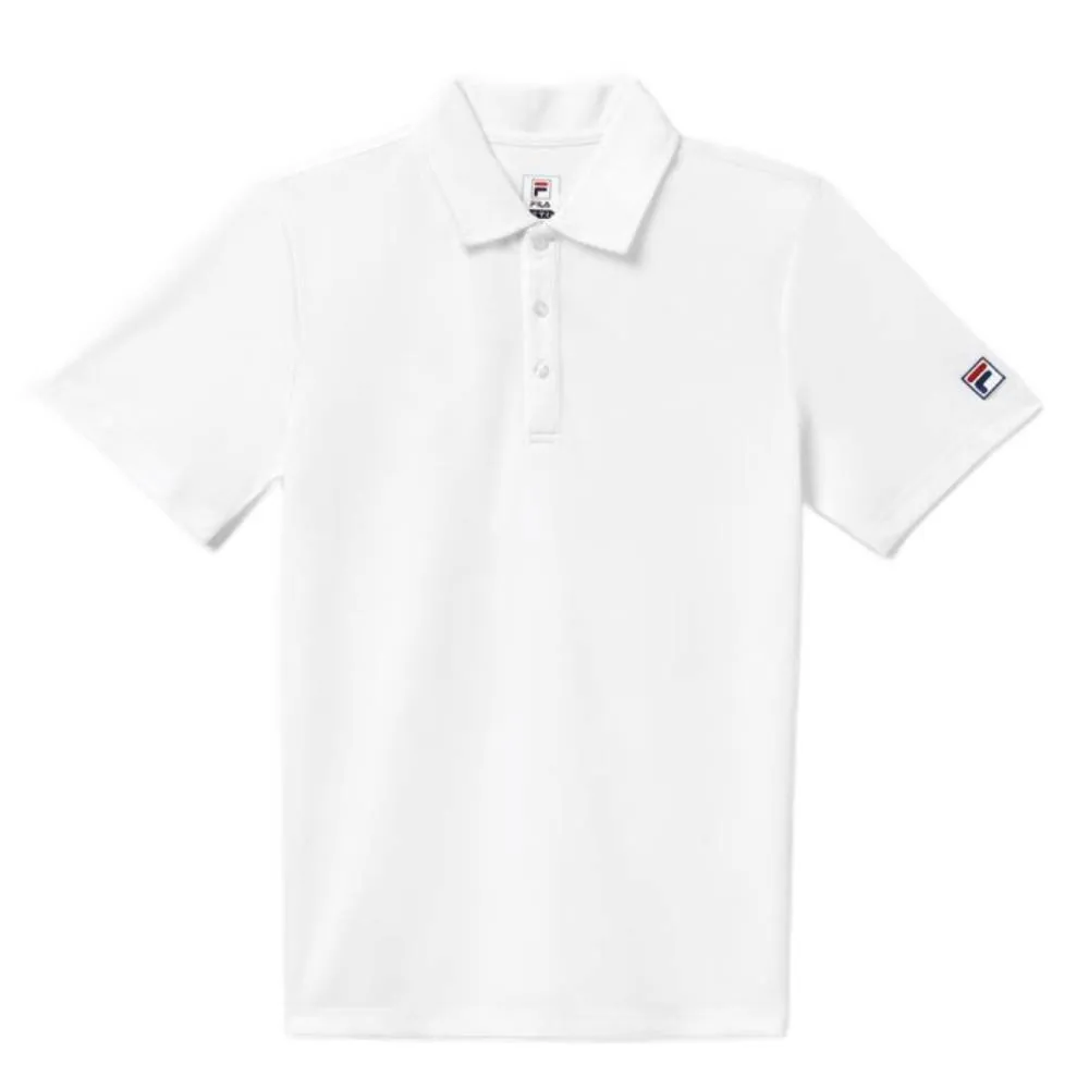 Fila Men's Essentials Pique Polo (White)